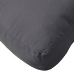 Coussin de palette anthracite 60x60x9,5 cm tissu oxford – Image 3
