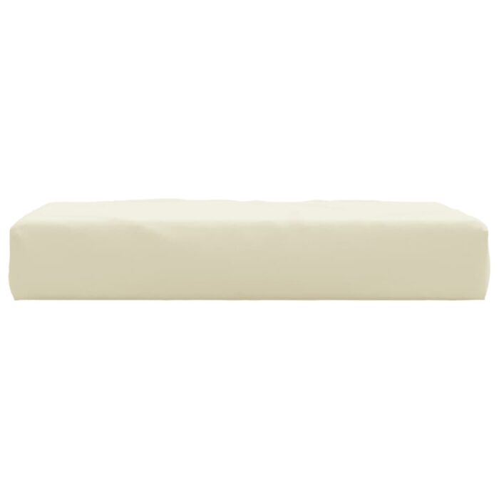 Coussin de palette crème 60x60x9,5 cm tissu oxford – Image 2