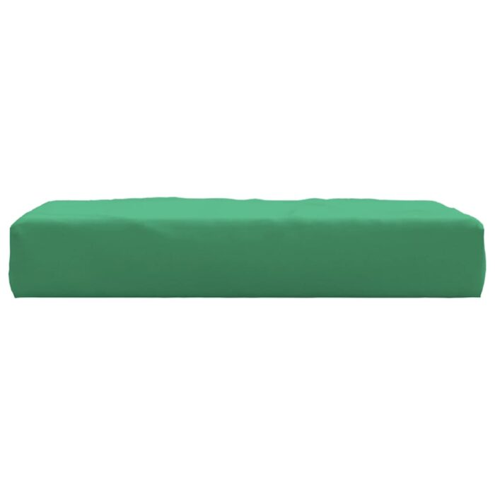 Coussin de palette vert 60x60x9,5 cm tissu oxford – Image 2