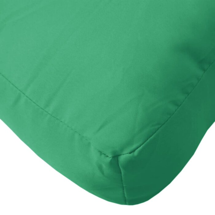Coussin de palette vert 60x60x9,5 cm tissu oxford – Image 3