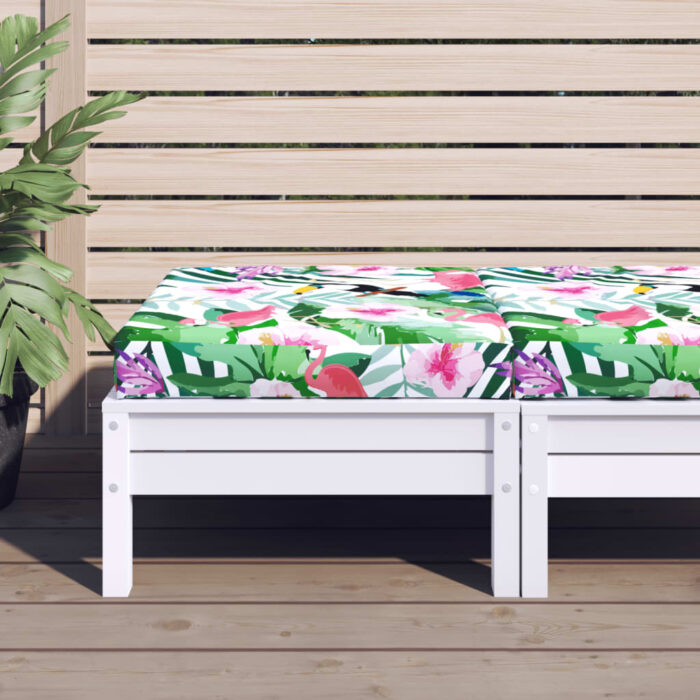 Coussin de palette multicolore 60x60x8 cm tissu oxford – Image 1