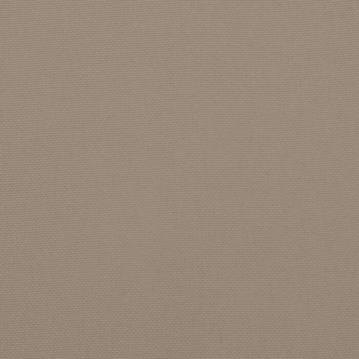 Coussin de banc de jardin taupe 110x50x7 cm tissu oxford – Image 4