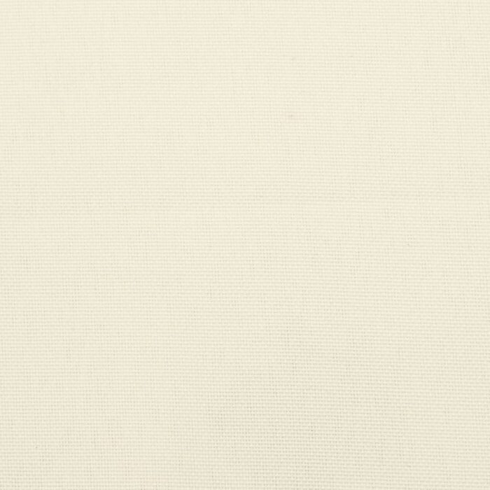 Coussins de chaise à dossier haut lot de 6 crème tissu oxford – Image 6