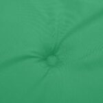 Coussins de chaise à dossier haut lot de 2 vert tissu oxford – Image 5
