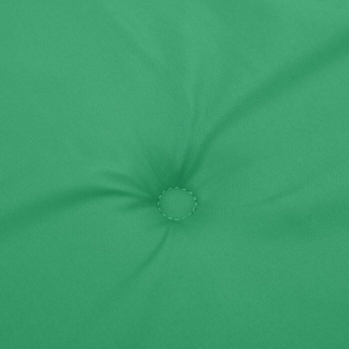 Coussins de chaise à dossier haut lot de 2 vert tissu oxford – Image 5