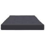 Coussins de chaise longue lot de 2 anthracite tissu oxford – Image 5