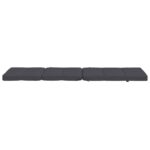 Coussins de chaise longue lot de 2 anthracite tissu oxford – Image 6