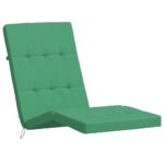 Coussins de chaise longue lot de 2 vert tissu oxford – Image 2