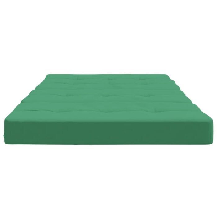 Coussins de chaise longue lot de 2 vert tissu oxford – Image 5