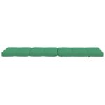 Coussins de chaise longue lot de 2 vert tissu oxford – Image 6