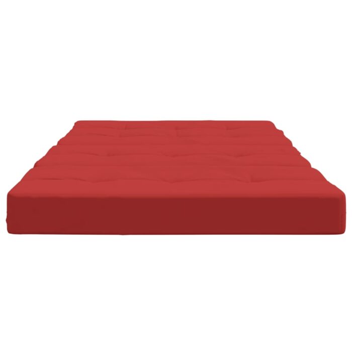 Coussins de chaise longue lot de 2 rouge tissu oxford – Image 5