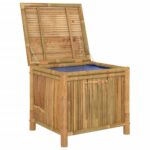 Boîte de rangement de jardin 60x52x55 cm Bambou – Image 3