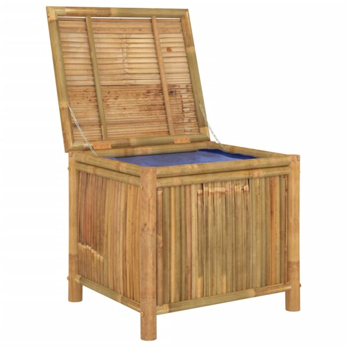 Boîte de rangement de jardin 60x52x55 cm Bambou – Image 3