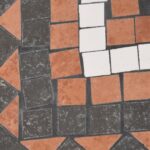 Base de parasol terre cuite et blanc carré 12 kg – Image 5