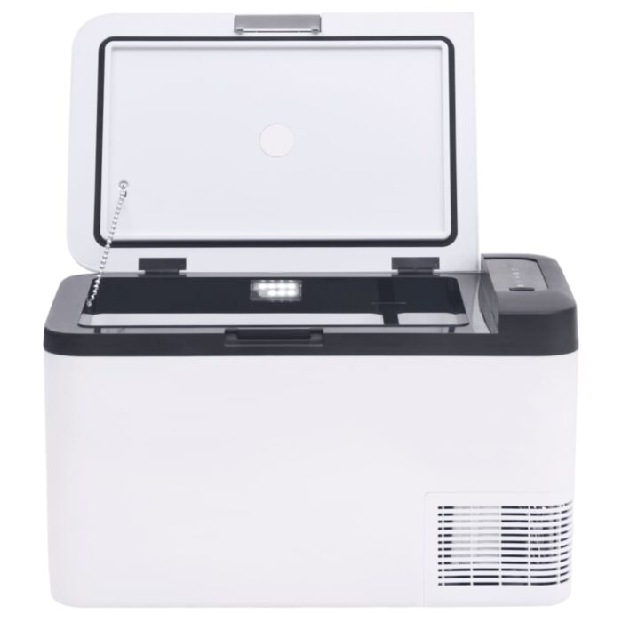 Glacière avec poignée noir et blanc 25 L PP et PE – Image 6