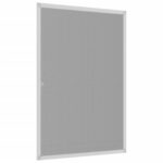 Moustiquaire pour fenêtres Blanc 80x120 cm – Image 2