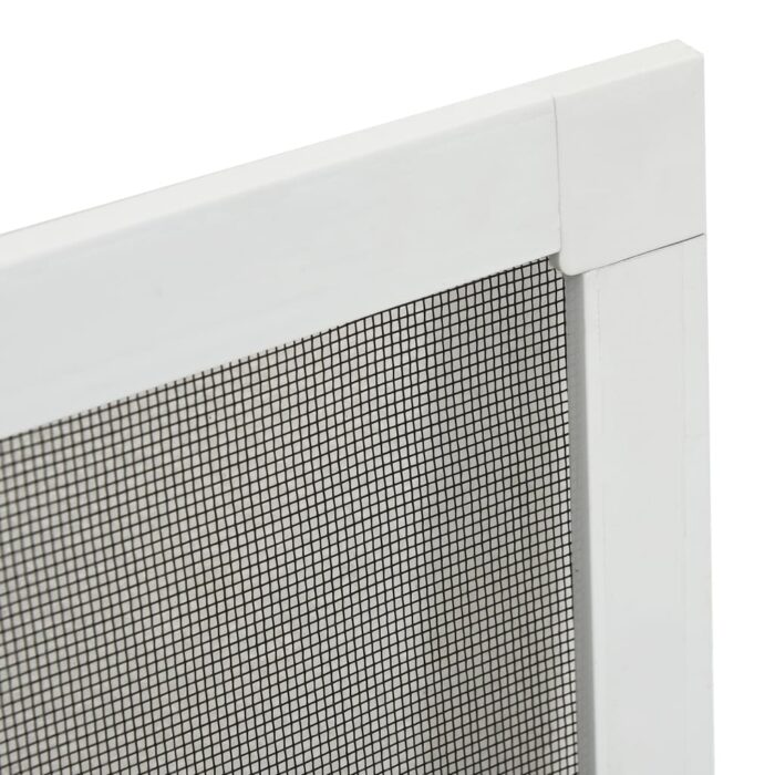 Moustiquaire pour fenêtres Blanc 80x120 cm – Image 4