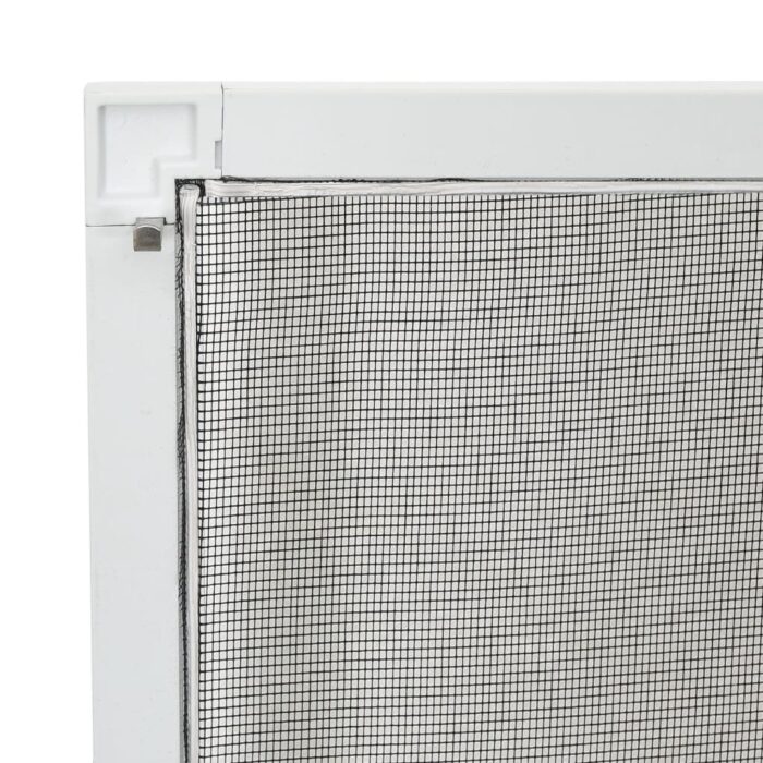 Moustiquaire pour fenêtres Blanc 80x120 cm – Image 5