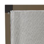 Moustiquaire pour fenêtres Marron 80x120 cm – Image 5