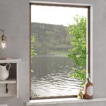 Moustiquaire pour fenêtres Marron 90x120 cm