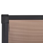 Auvent de porte Noir 152,5x90 cm Polycarbonate – Image 3