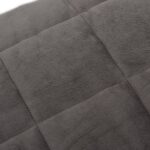 Couverture lestée Gris 152x203 cm 11 kg Tissu – Image 2