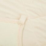 Couverture lestée Crème clair 135x200 cm 10 kg Tissu – Image 3