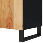 Meuble TV 105x33,5x46 cm bois d'acacia solide et d'ingénierie – Image 4