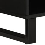 Meuble TV 100x33x46 cm bois de manguier et d'ingénierie – Image 4