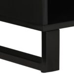 Meuble TV 100x33x46 cm bois de manguier et d'ingénierie – Image 5