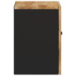 Armoire de salle de bain murale 38x33x48cm bois massif manguier – Image 3