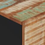 Armoire de salle de bain murale 38x33x48cm bois de récupération – Image 6
