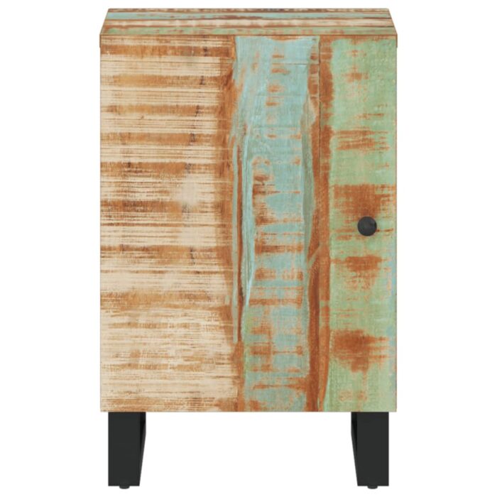 Armoire de salle de bain 38x33x58cm bois massif de récupération – Image 2