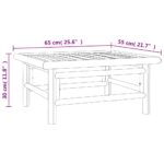 Salon de jardin 2 pcs avec coussins gris clair bambou – Image 9