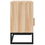 Tables de chevet 2 pcs 40x30x55,5 cm bois ingénierie et fer – Image 8