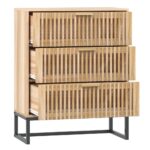 Buffet 60x30x75 cm bois d'ingénierie – Image 4