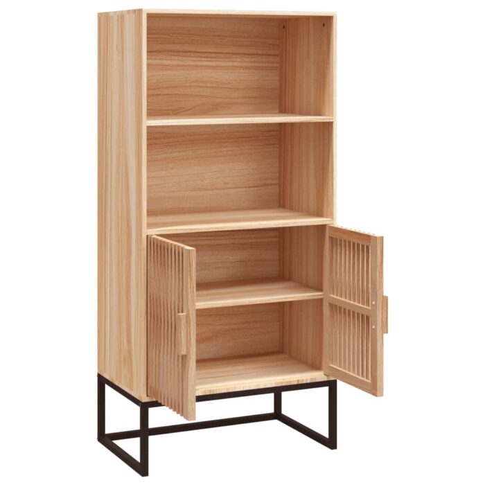 Buffet haut 60x35x125 cm bois d'ingénierie – Image 2