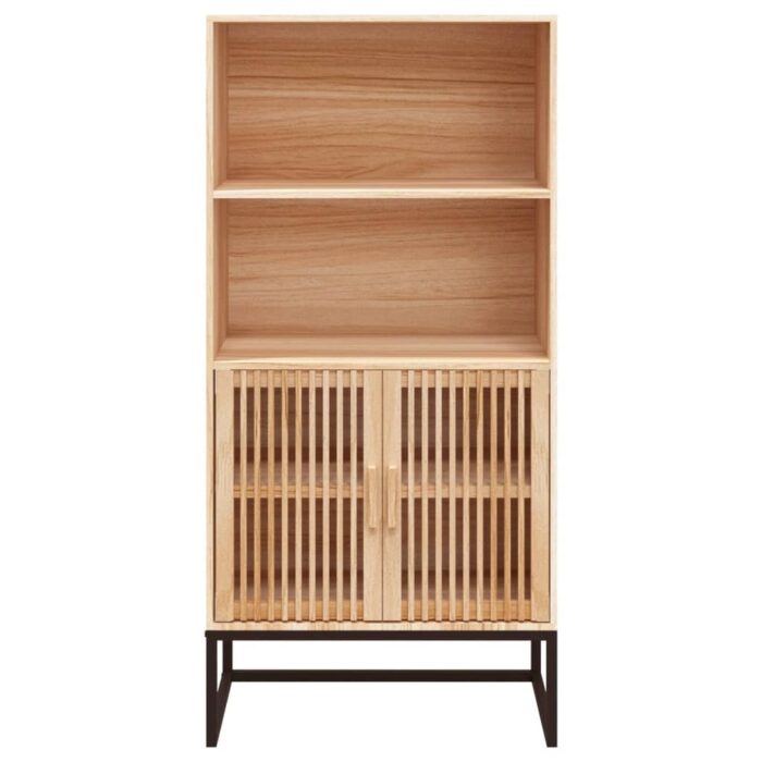 Buffet haut 60x35x125 cm bois d'ingénierie – Image 3