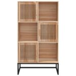 Buffet haut 70x35x125 cm bois d'ingénierie – Image 3