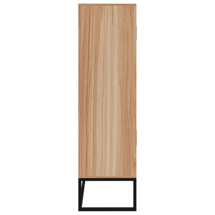 Buffet haut 70x35x125 cm bois d'ingénierie – Image 4