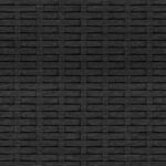 Repose-pieds de jardin et coussins lot de 4 Noir Résine tressée – Image 5