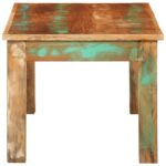 Table basse 100x55x45 cm bois de récupération massif – Image 2