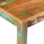 Table basse 100x55x45 cm bois de récupération massif – Image 4