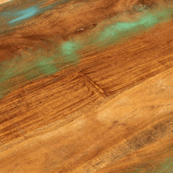 Table basse 100x55x45 cm bois de récupération massif – Image 5