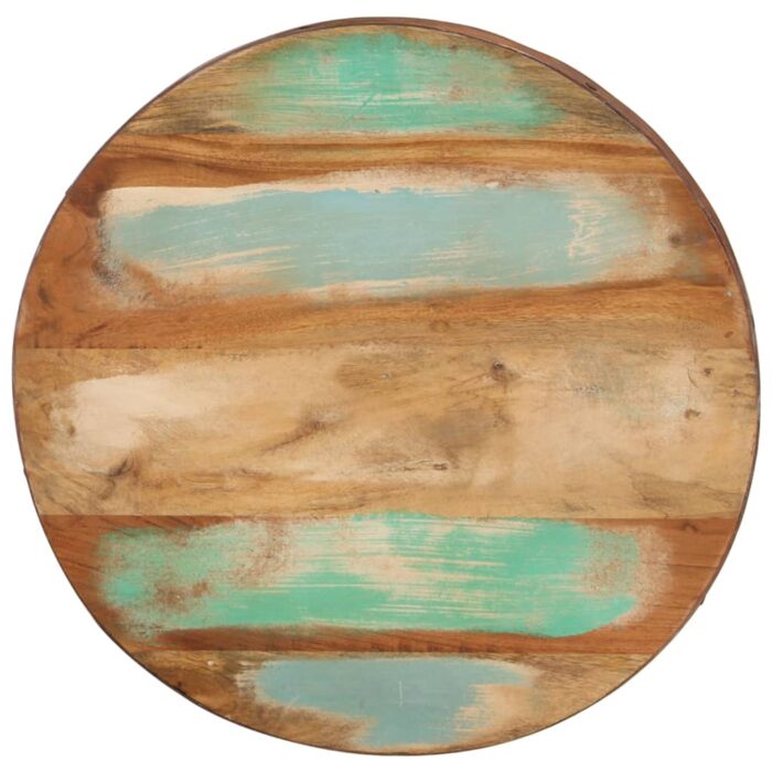 Tables basses en forme de bol 2 pcs bois de récupération massif – Image 3