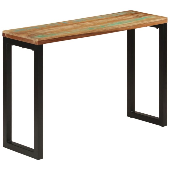 Table console 110x35x75 cm bois massif de récupération – Image 1