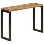 Table console 110x35x75 cm bois massif de récupération – Image 10