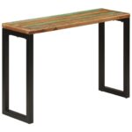 Table console 110x35x75 cm bois massif de récupération – Image 11