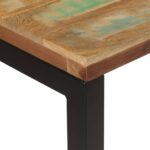 Table console 110x35x75 cm bois massif de récupération – Image 4