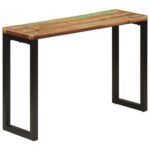 Table console 110x35x75 cm bois massif de récupération – Image 8